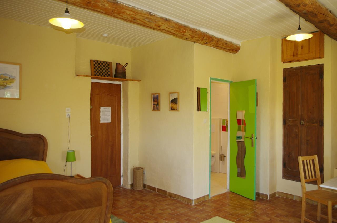 Chambres D'Hotes La Grange Au Negre Alba-la-Romaine Szoba fotó